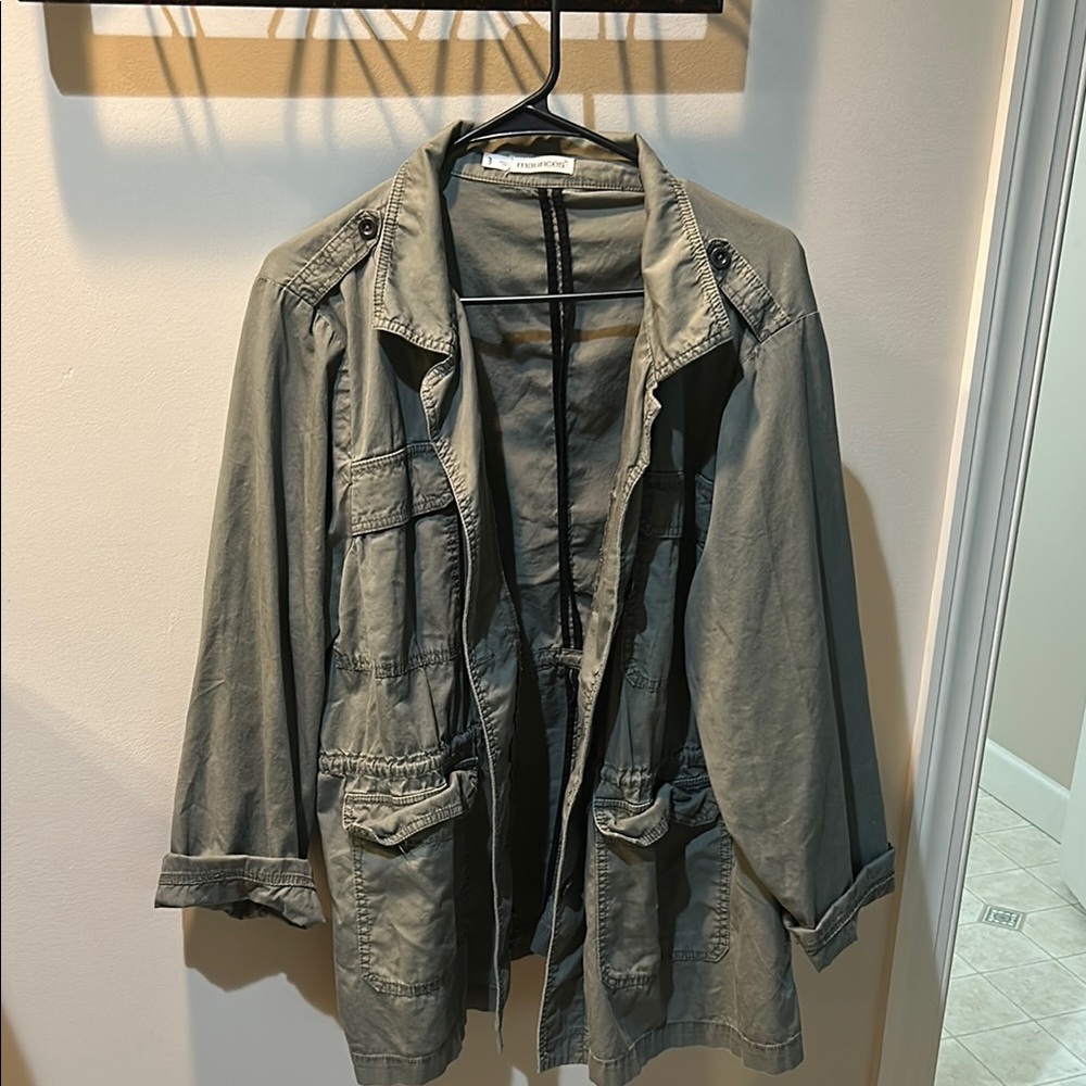 Maurices Khaki Utility Jacket